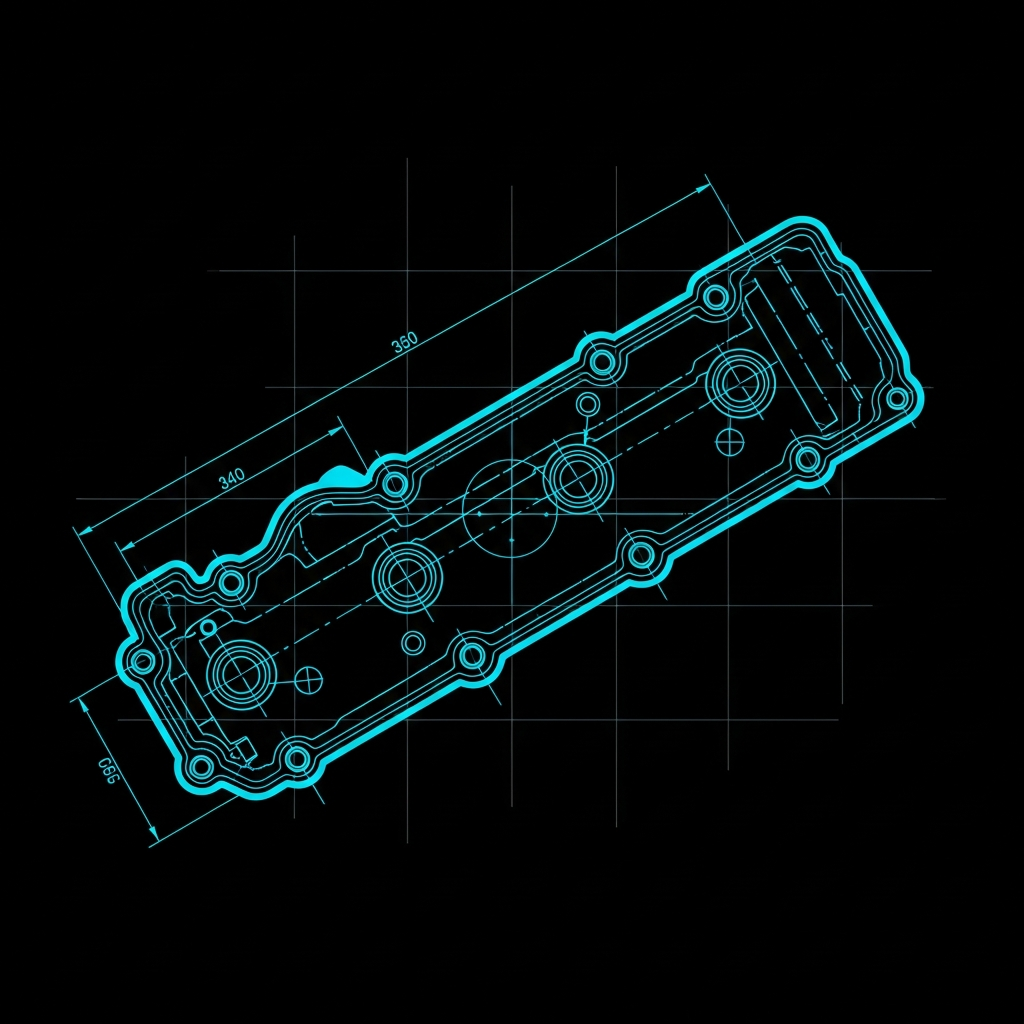 2012-2024 Honda Foreman 500 — Valve Cover