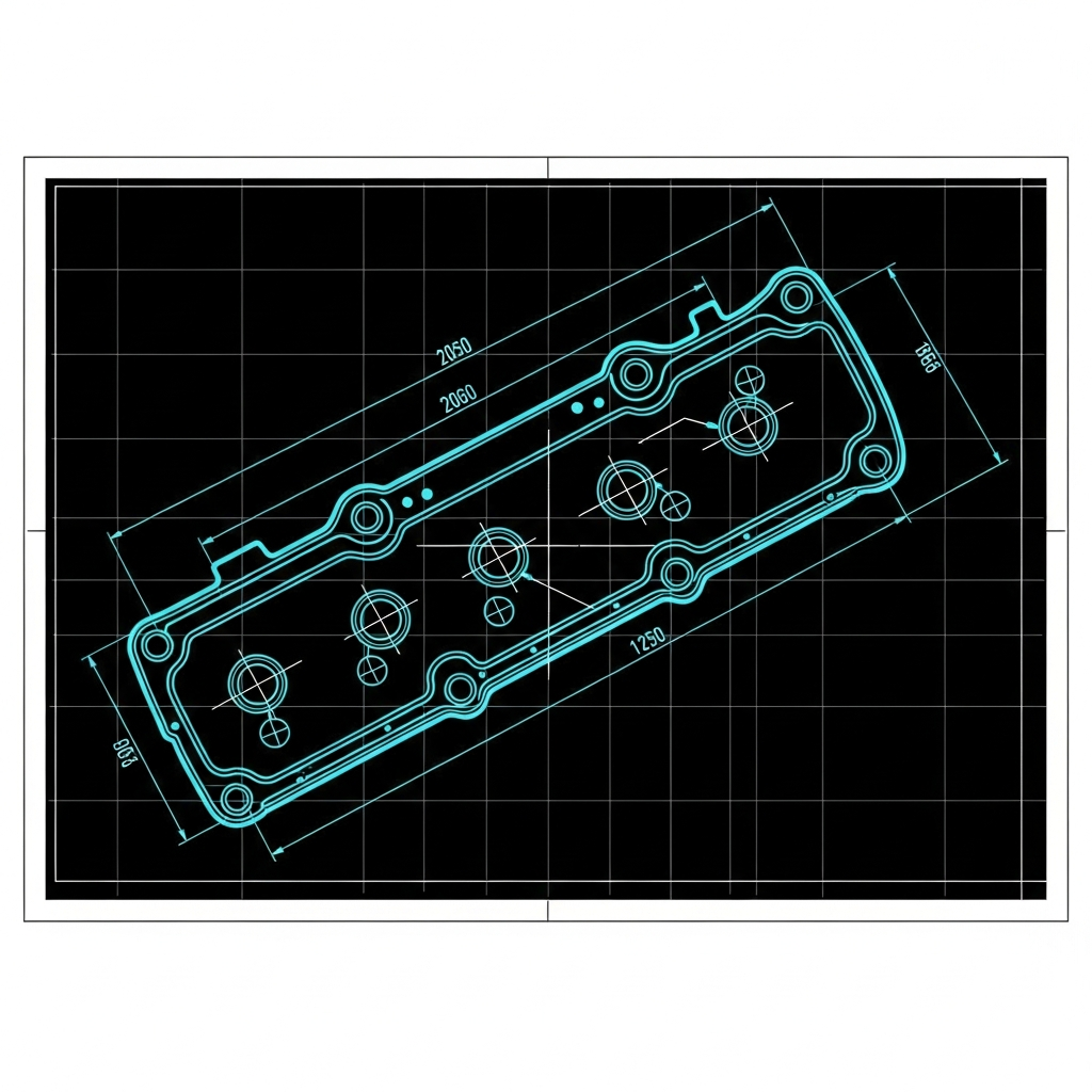 2007-2024 Yamaha Grizzly 700 — Valve Cover
