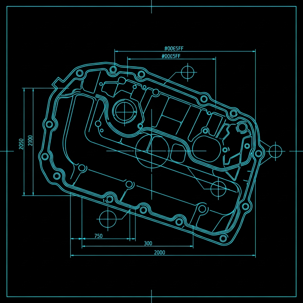 1968-2001 Ford 302 Windsor — Timing Cover