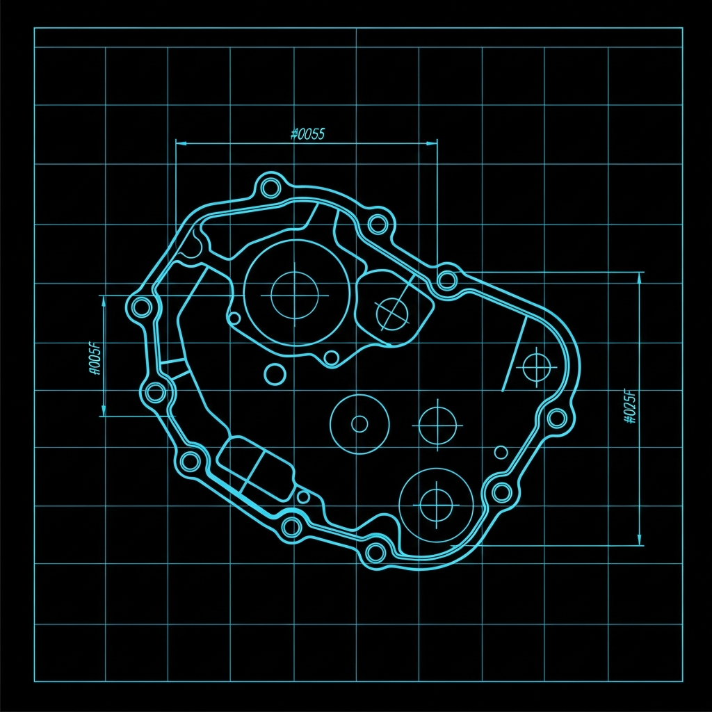 2011-2024 Ford 5.0L Coyote — Water Pump Cover