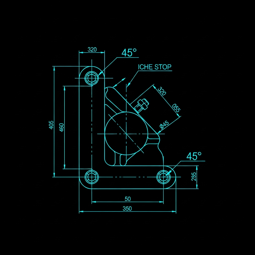 45-Degree Angle Stop
