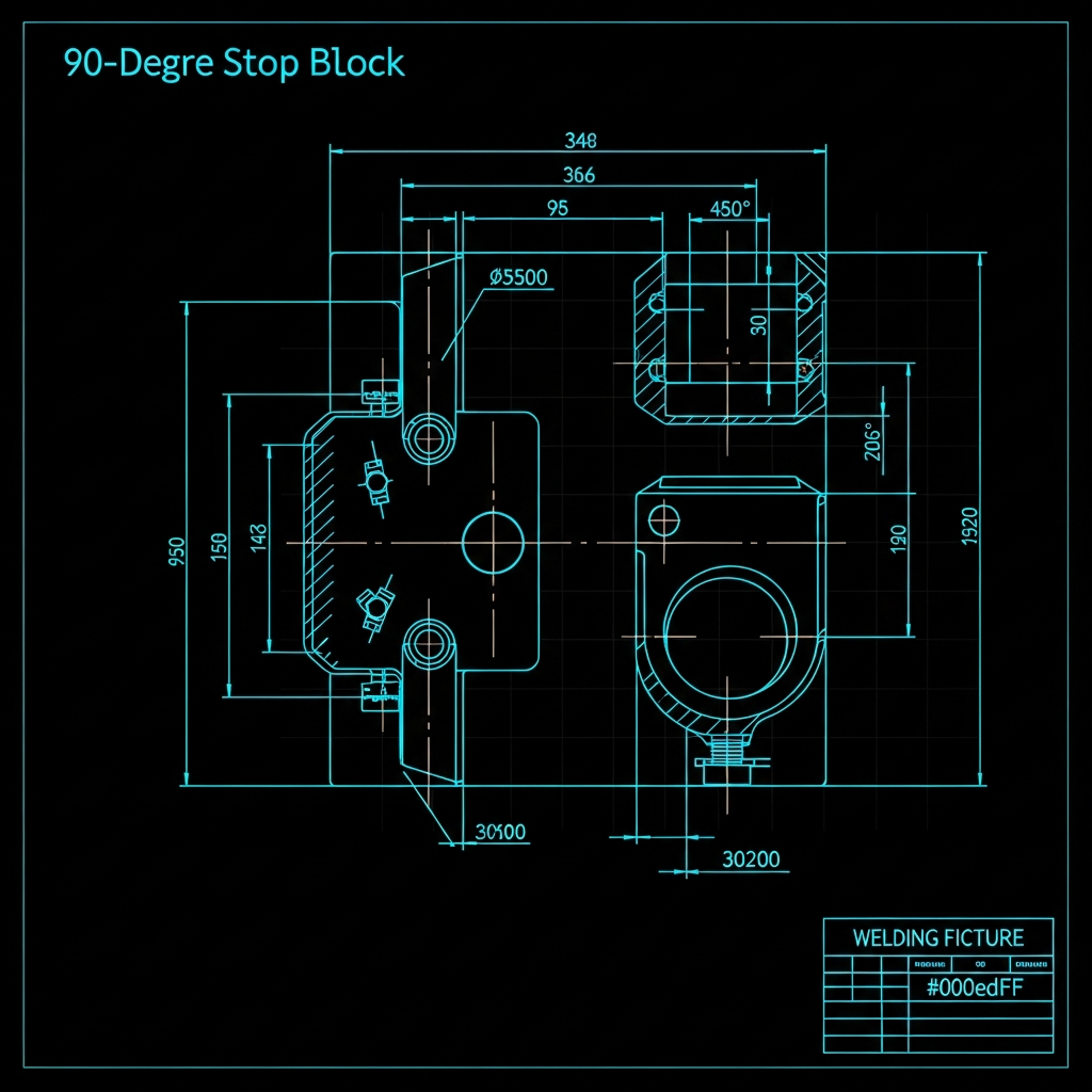 90-Degree Stop Block