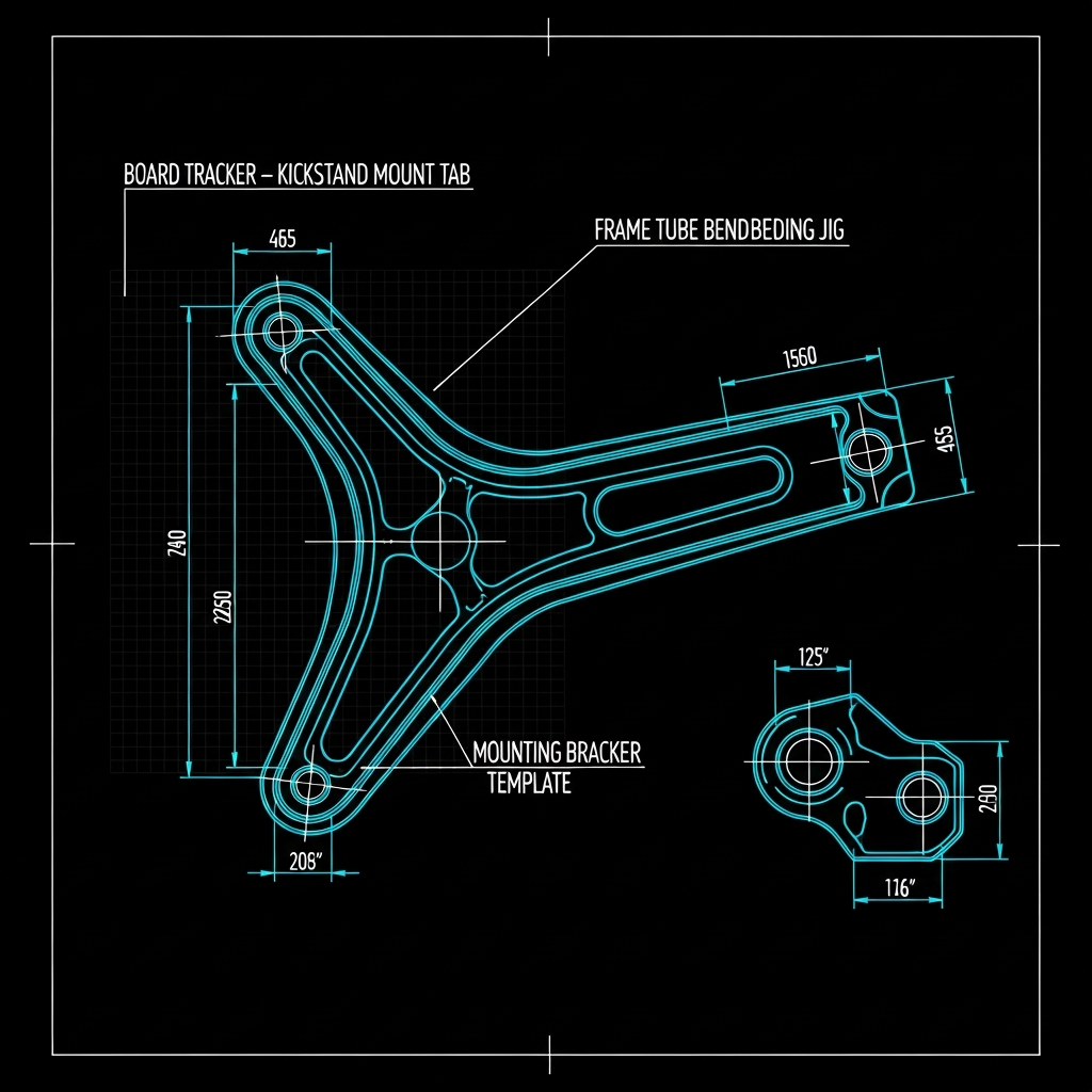 Board Tracker — Kickstand Mount Tab