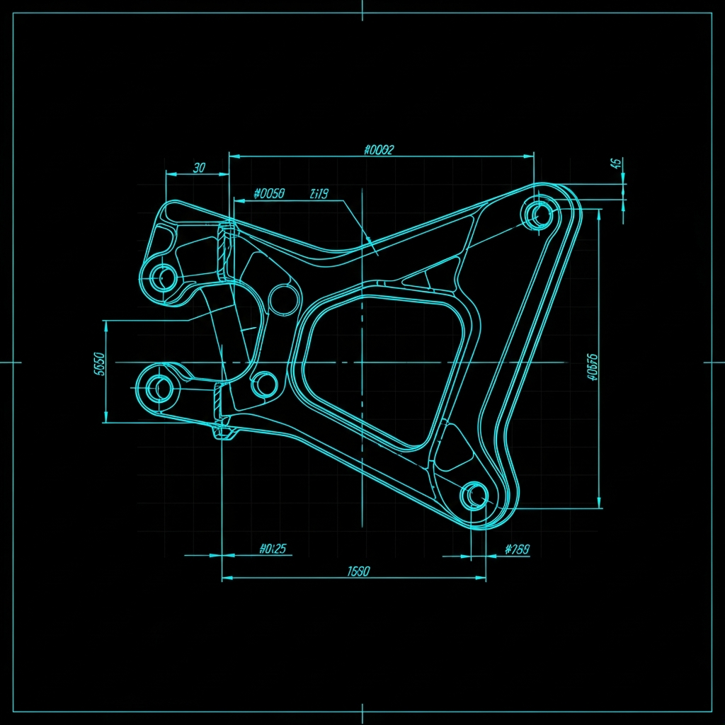 Cafe Racer — Rear Axle Dropout Plates (pair)