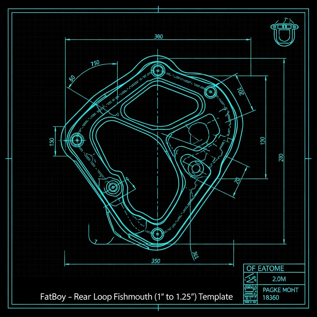 Fatboy — Rear Loop Fishmouth (1" to 1.25")