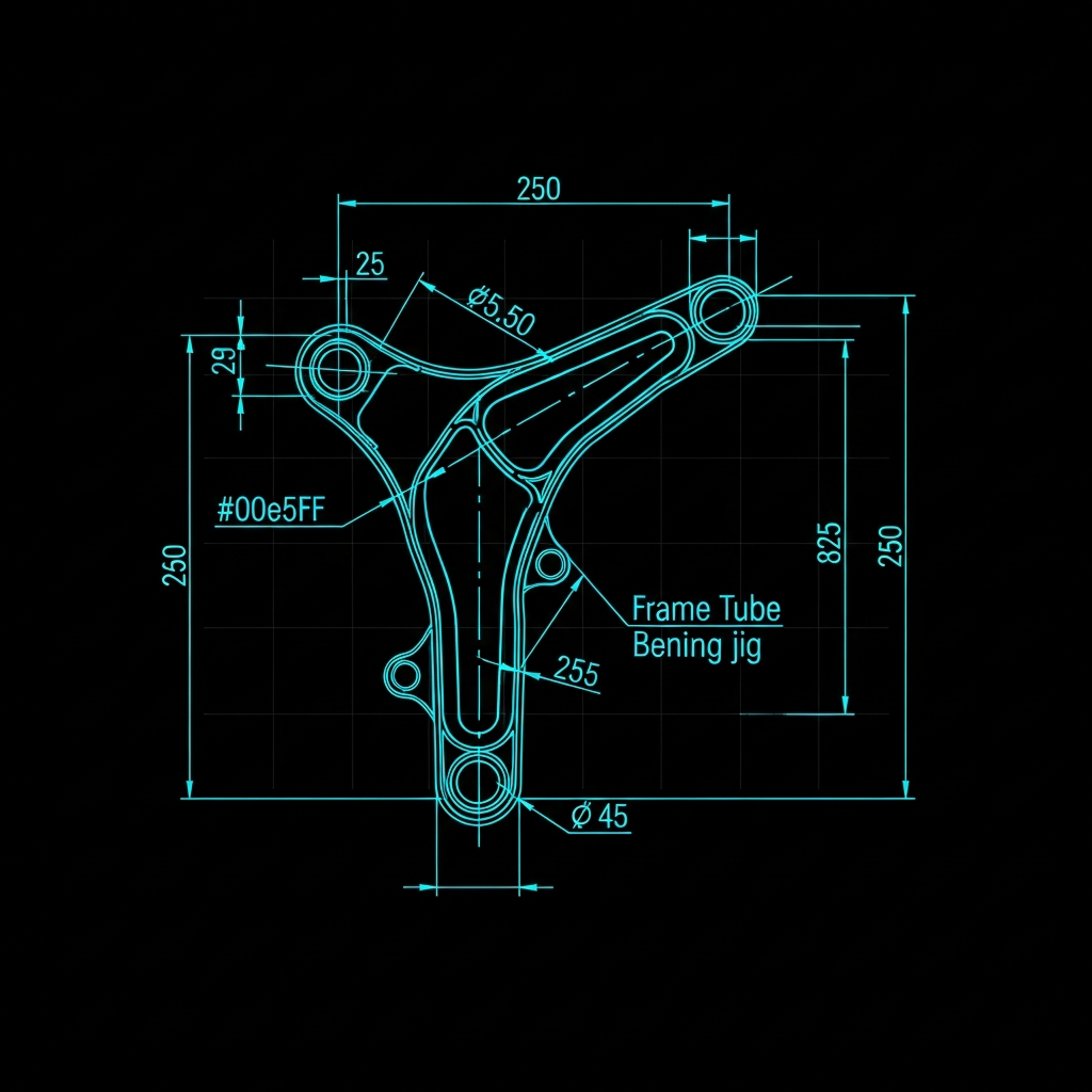 Pit Bike — Kickstand Mount Tab