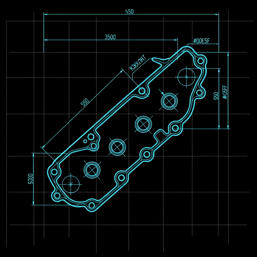 2019-2024 Kawasaki KX450 — Valve Cover