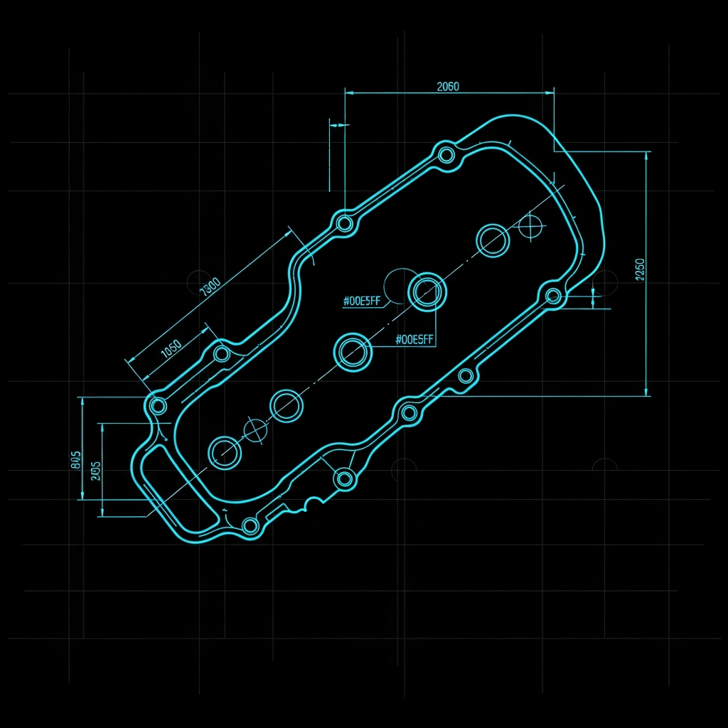 2012-2024 Kawasaki Ninja 650 — Valve Cover