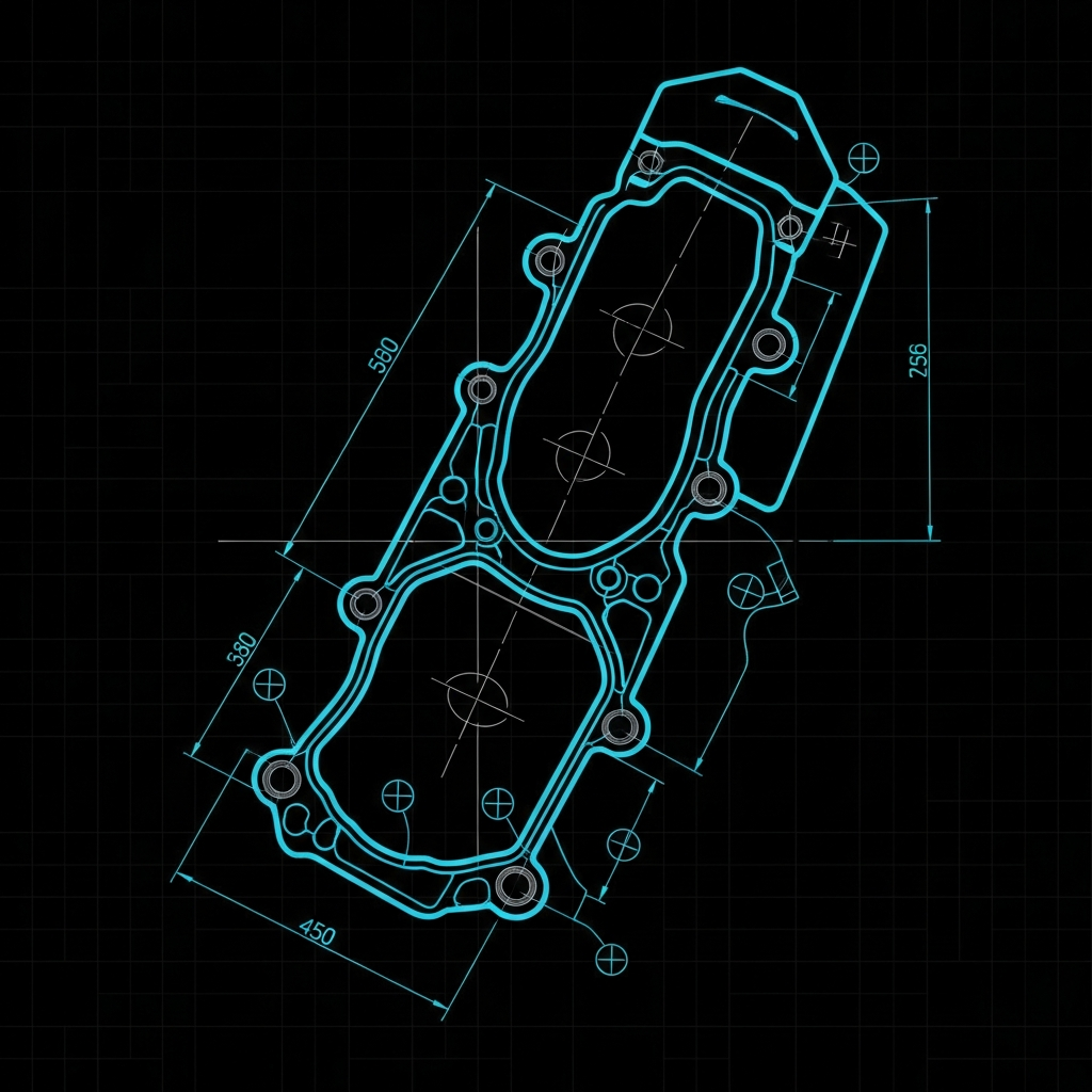 2019-2024 KTM 450 SX-F — Valve Cover