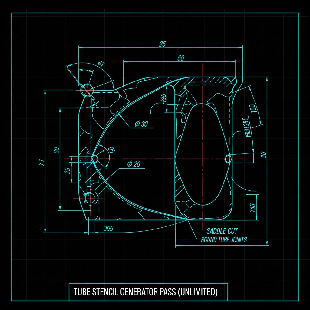 Tube Stencil Generator Pass (Unlimited)
