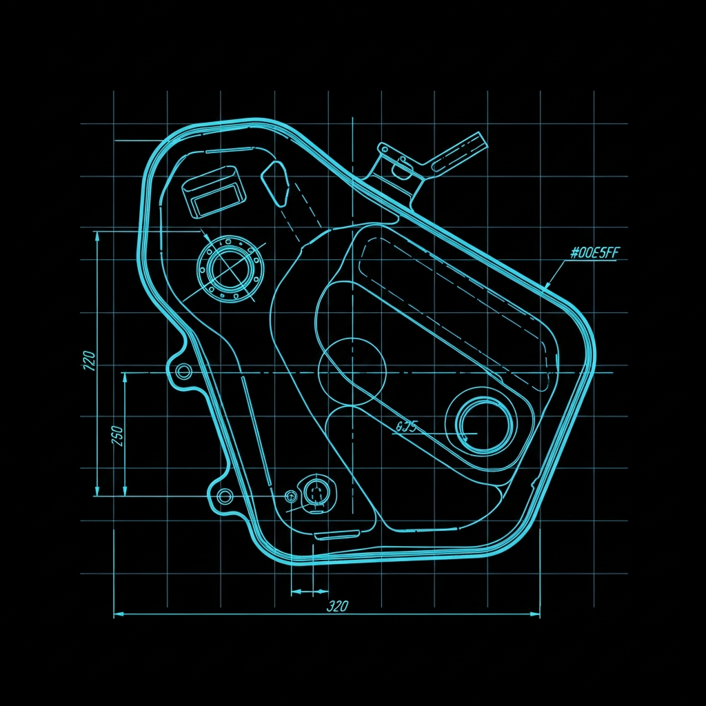 Large Tank Layout Grid