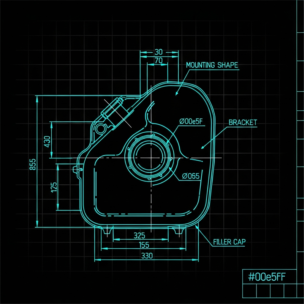 Small Tank Layout Grid