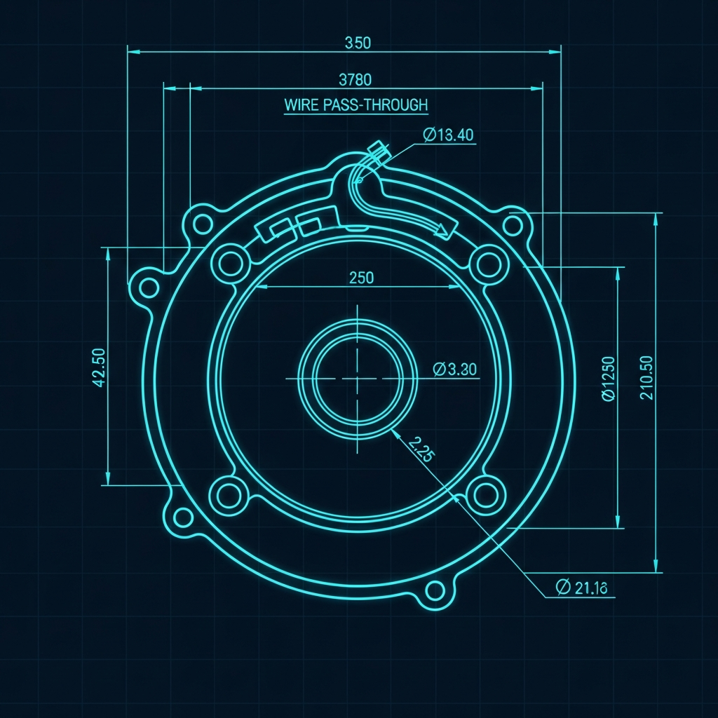 2016-2024 Honda Pioneer 1000 — Stator Cover