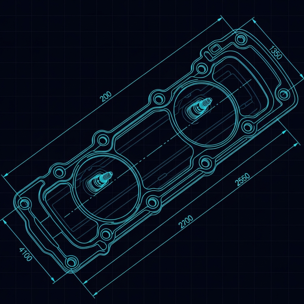 2019-2024 Honda Talon 1000 — Valve Cover