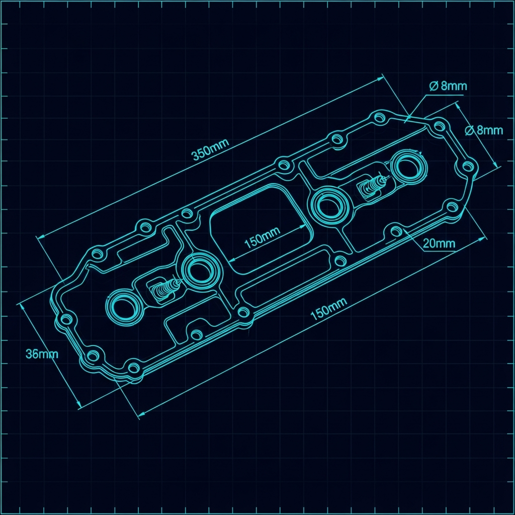 2017-2024 Polaris Ranger 1000 — Valve Cover