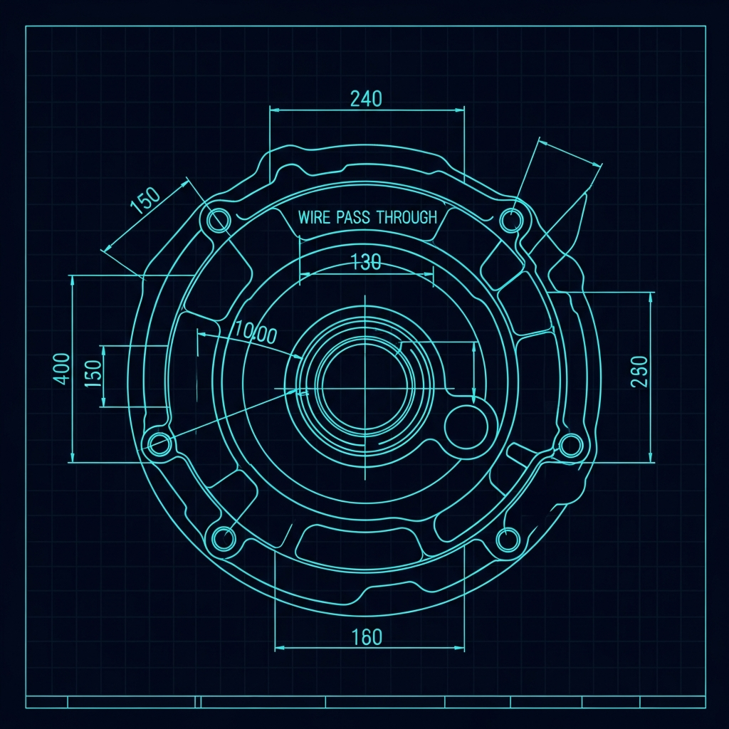 2016-2024 Polaris RZR Turbo — Stator Cover