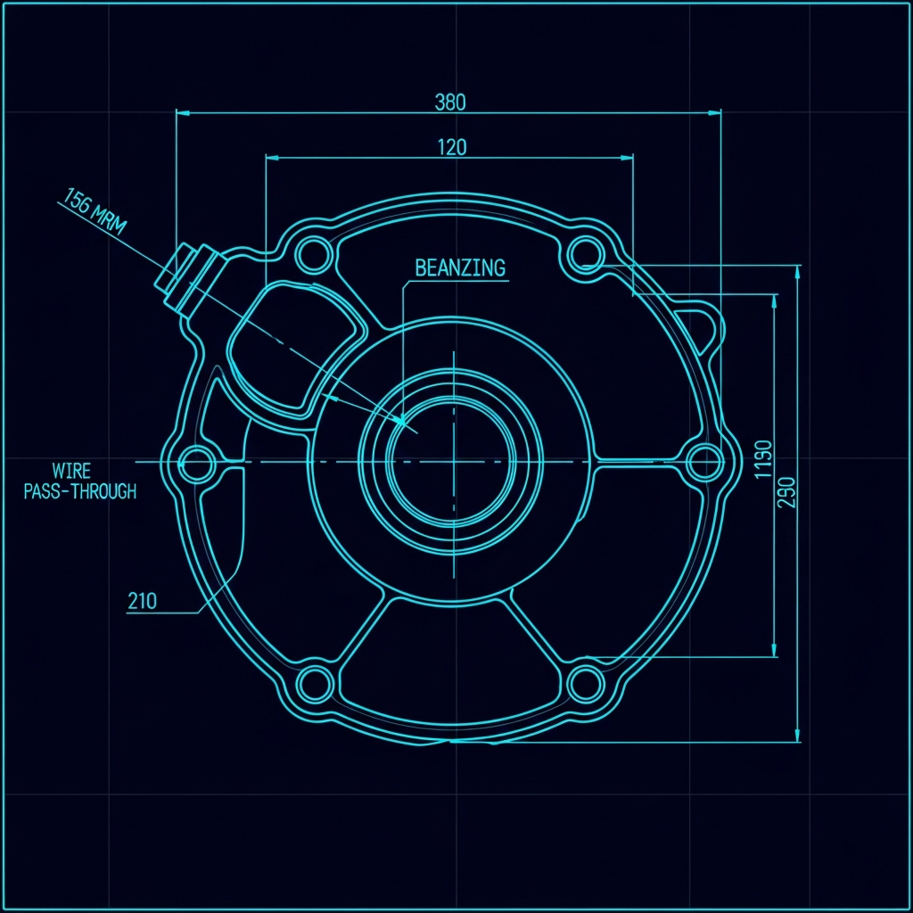 2021-2024 Yamaha Wolverine 850 — Stator Cover
